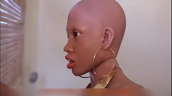No hair but a thick delicious booty instead and wide hips