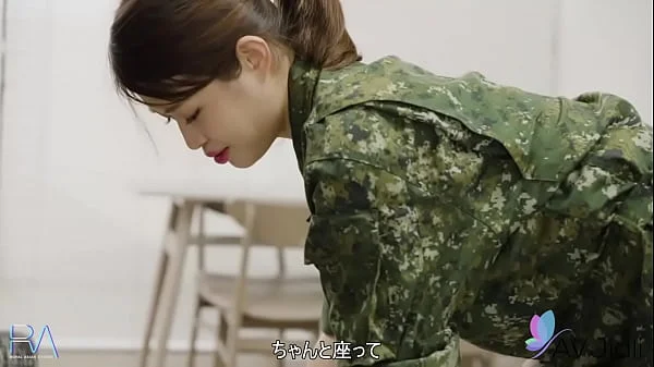 Ye Chenxin is a soldier and in command of many ROTC recruits in Taiwan and today she is going to suck one of them off