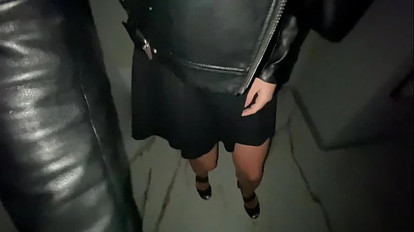 Girl cheats after techno party remove condom
