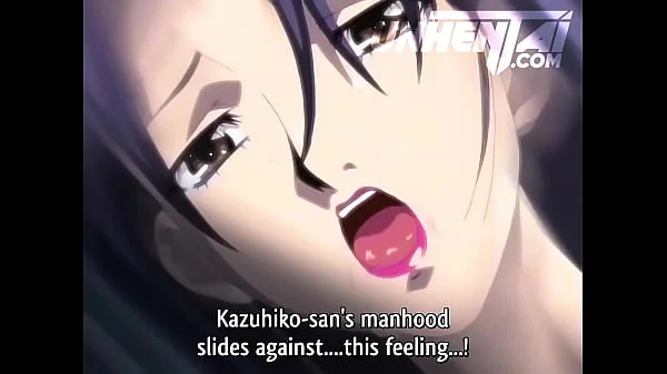 STEPMOM being TOUCHED while she TALKS to her HUSBAND — Uncensored Hentai   Subtitles