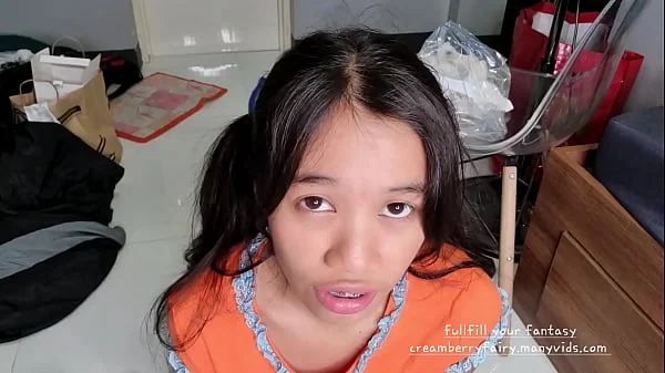 teen Sloppy pov BLowjob
