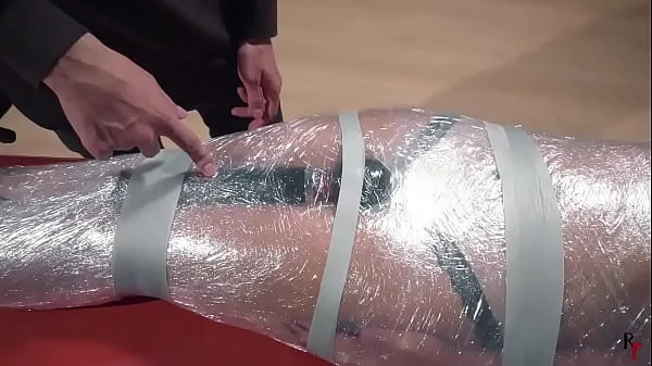 Darina has multiple orgasms Mummification with magic wand 2
