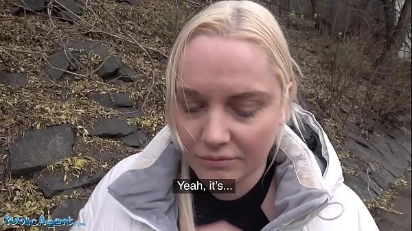 Public Agent fucks blonde Jordan Pryce’s massive tits