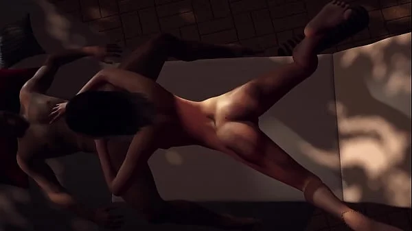 Good girl tries big cock in her mouth | 3D Porn