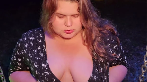 Fucking a BBW summer camp counselor hard in her plump pussy