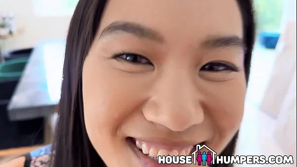 HouseHumpers My Horny Wife Convinces Hot Asian Real Estate Agent To Have Threesome