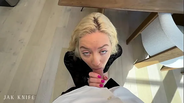 Office slut gets fucked after masturbating at work - River Lynn