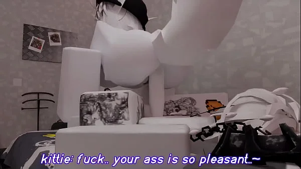 My half-sister in roblox gave me the gift of her body and good sex (animation)