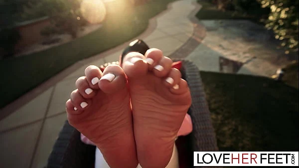 JOI Foot Tease with Sophia Leone