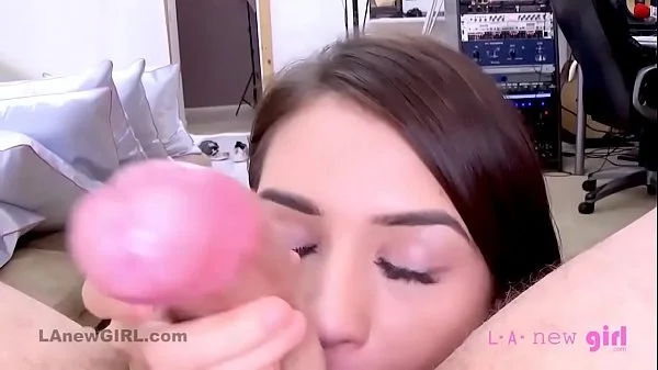 Sweet girl decides to suck dick at POV casting audition