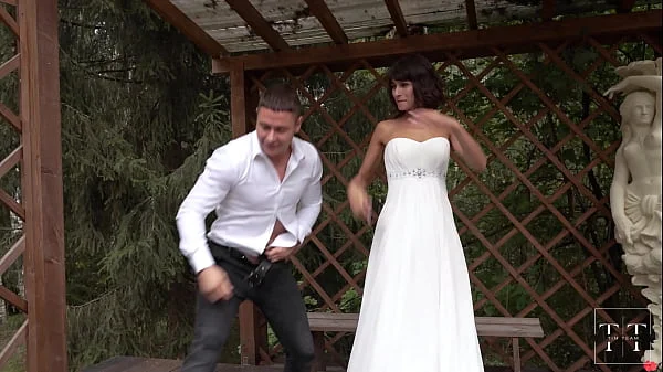 Fucking wedding! Part 1. You can't see the bride before the wedding, but you can fuck her