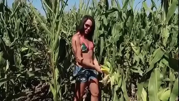 Riley Jacobs checking corn - PREVIEW