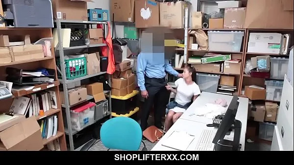 Tiny teen steals from a store and caught by security - Carolina Sweets