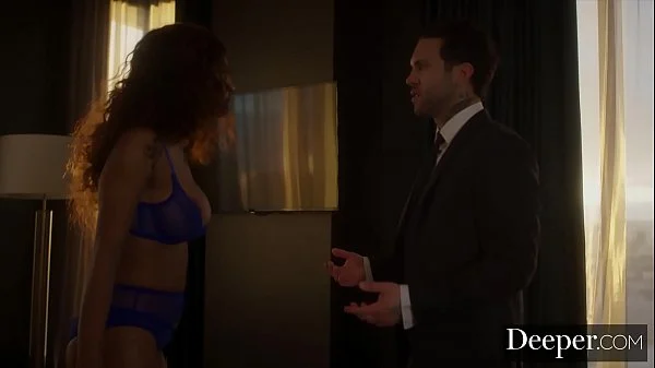 Deeper. September & Aaron's fight leads to intense rough sex