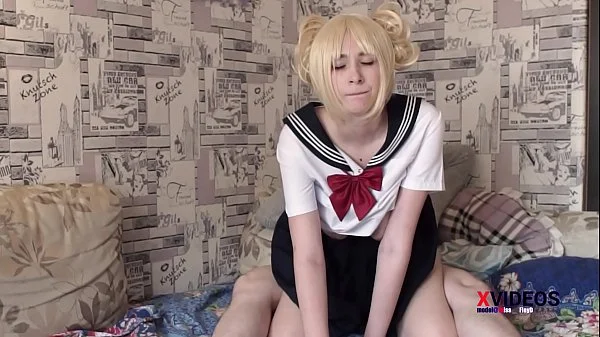 Family Therapy with Cosplay Step Sister Himiko Toga! best step brother fucking me and cum my mouth