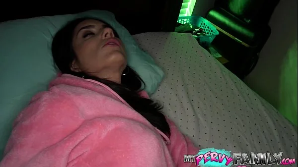 Sneaky Step-Mom Cheats With Me in Onesie - Tia Cyrus -