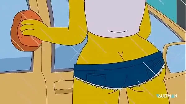 Sexy Carwash Scene - Lois Griffin / Marge Simpsons