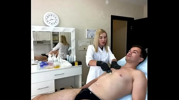 Revelations of a Russian webcam model during full body depilation