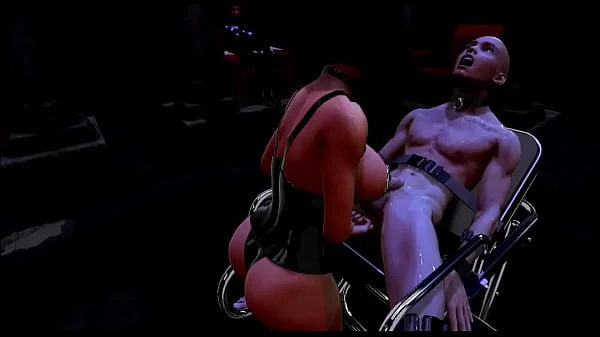 Citor3 Femdomination 2 3D VR game walkthrough 7: The Lecture | prostate milking, femdom, latex