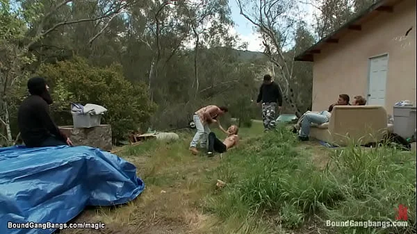 Bound sluts fucked by Hillbillies