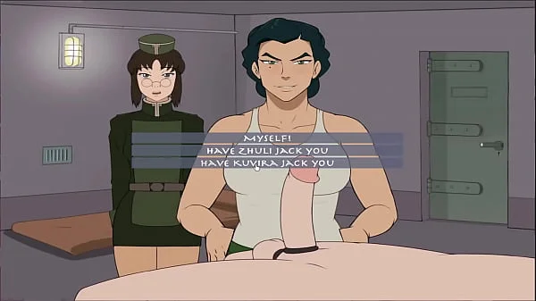 Four Elements Trainer Book 4 Love Part 37 - Dick Punishment and a Hairy pussy i cant cum the butt is big and my dick is hard