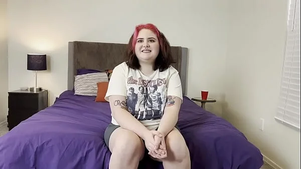 Casting Curvy: Thick PAWG student is a screamer during first porn audition