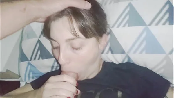 POV blowjob with cumshot in mouth