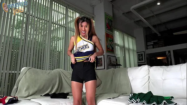 What will cute Clara Trinity do to get back on the cheer squad after making coach angry?!