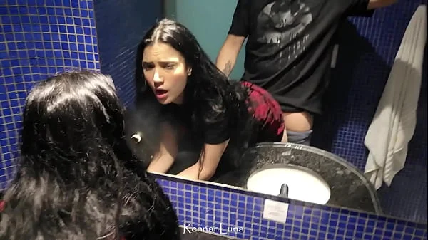 After the party I fucked the hot ass in the motel bathroom!