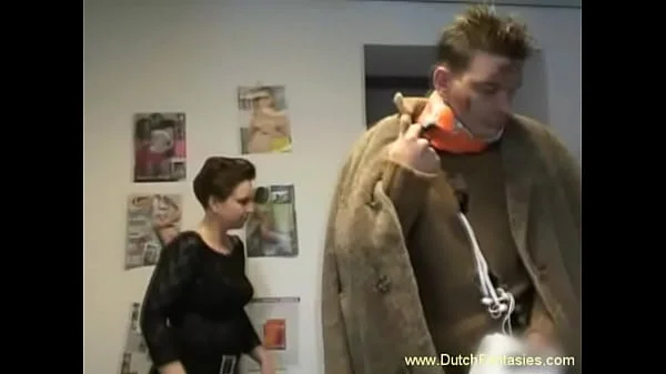 Ugly Dutch MILF Takes A Cock Ride